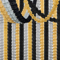 Black-Gold Silver Party-Decorations Streamers Garland - 157Ft Graduation by Hugtmr
