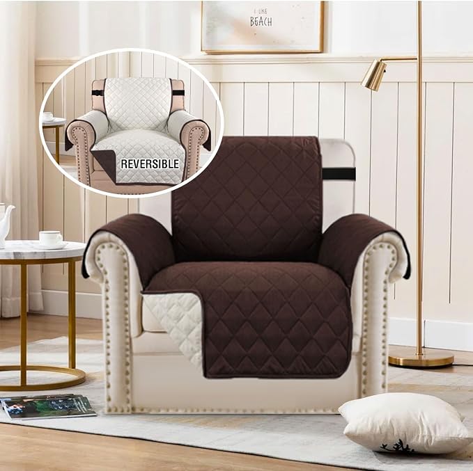 H.VERSAILTEX Chair Slipcover Reversible Chair Cover - Image 3