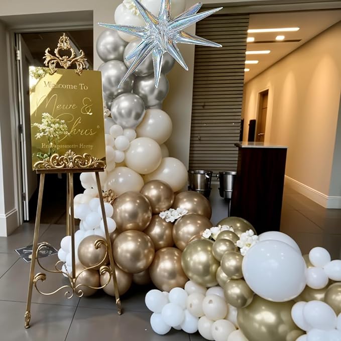 Gold and Silver Balloons - Image 4
