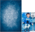 6x9ft Dark Blue Gradient Portrait Photo Backdrops Bright Center Abstract by HMTFOTO