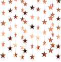 Patelai 130 ft Star Garland Banner Decor, Rose Gold by Patelai