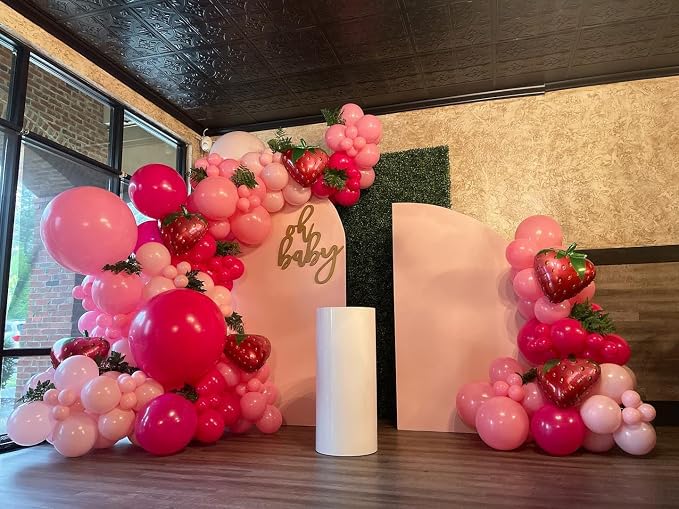 Strawberry Balloon Arch - Image 5