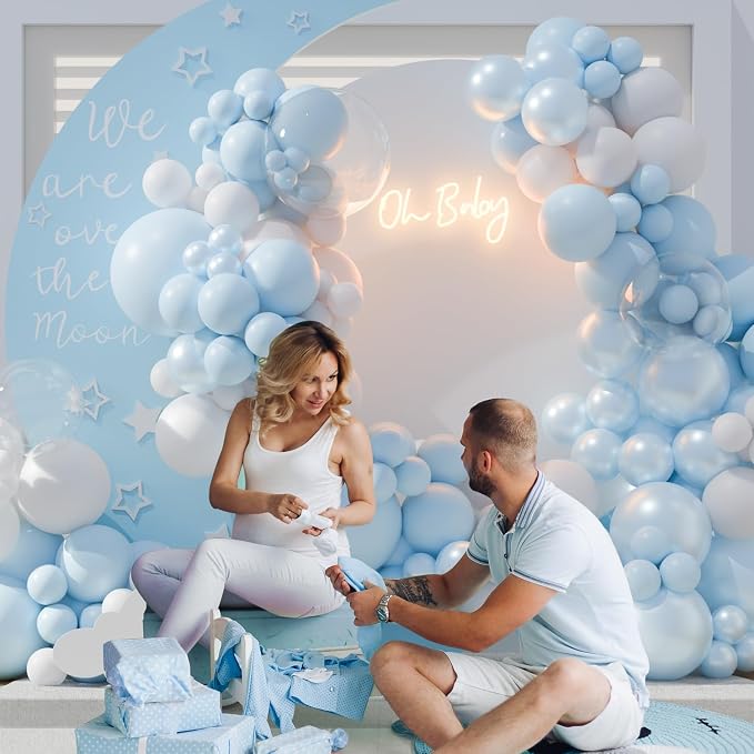 CROSSFINGERS Blue Balloon Arch Kit - Image 5
