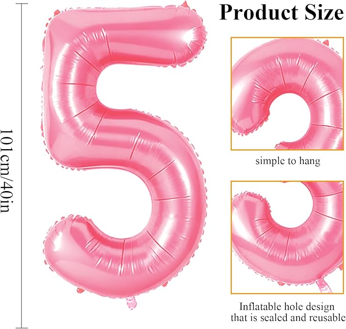 Number 85 Balloons for 85th Birthday Party Decorations, 0-100 Large No.85 - Image 2