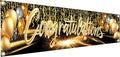 Congratulations Banner 6x1.3FT by SeasonsFriends