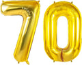 Number 70 Balloons for 70th Birthday Party Decorations, 0-100 Large No.70 by Joycard