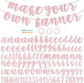 BEISHIDA 116 PCS A-Z DIY Letter Banner Kit Make Your Own Banner，Including 111 by Beishida