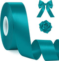 1In 30Yards Teal Satin Ribbon for Gift Wrapping Wedding Christmas Party | Sleek by Fullive