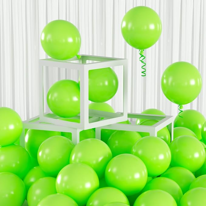 100pcs 5 Inch Small Lime Green Balloons Garland Arch Fillers | 5” Mini Light by Colorfullifefromnowon