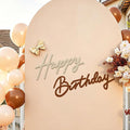 TONIFUL Happy Birthday Sign for Backdrop by TONIFUL