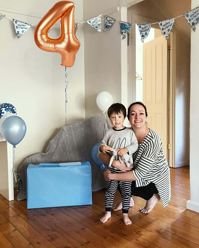 Orange 3 Balloon - Image 7