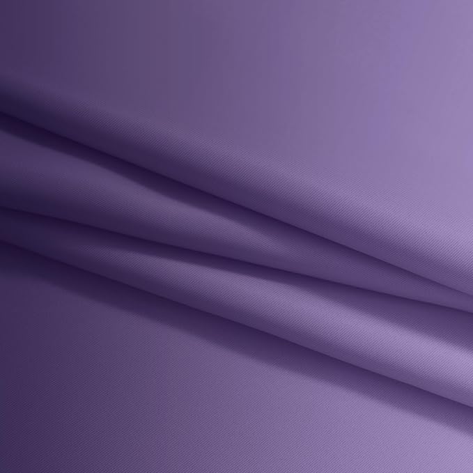 Yakamok Ombre Curtains Lavender Purple and Greyish White - Image 8