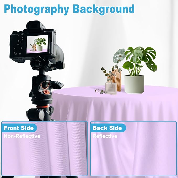 Light Purple Photography Backdrop - Image 6