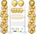 Balloon Column Stand Kit, Balloon Column Gold by KINNOGOLDLEAF