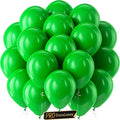 Pro Duralatex Green Extra-Thick Balloons 120 Pack 10 inch | Matte Light Green by Bezente