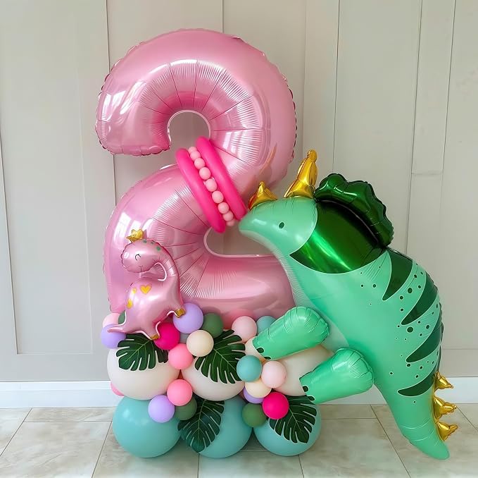 Pastel Pink 13 Balloon Number, 40 Inch Light Pink 13 Balloons Large Helium Foil - Image 3