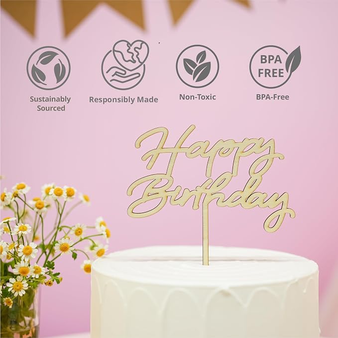 Floral Birthday Party-Ready Decorations and Supplies - Image 5