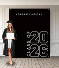 Class of 2026 Graduation Banner 5X6feet by ATFUNSHOP
