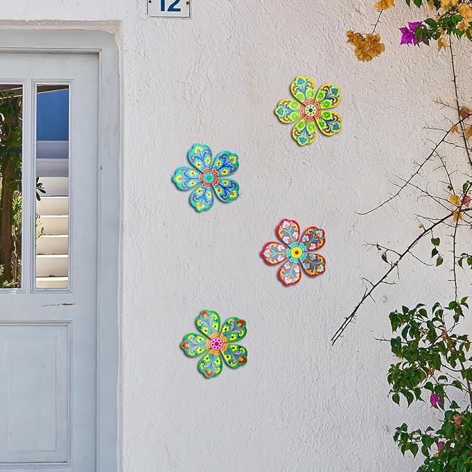 Giyyomtr Metal Flowers Wall Decor - Image 5