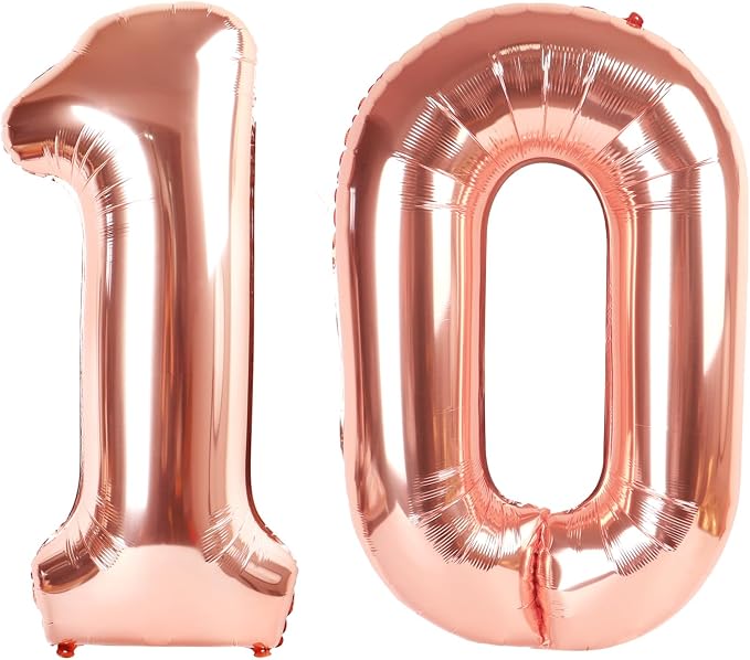 Numbers 50 Balloon 40Inch Red Balloons by Argthjy