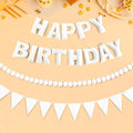 CANREVEL 3 PCS Pre-Strung 3D Happy Birthday Banner Decorations, Happy Birthday by CANREVEL