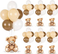 6 Sets Balloon Stand Kit for Table Bear Baby Shower Centerpieces by Unknown