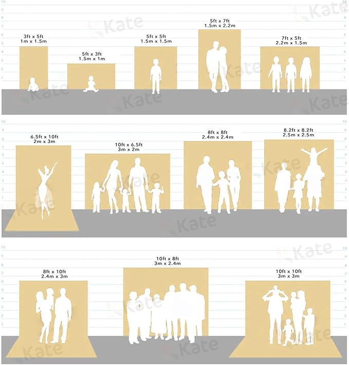 Kate 10x10ft Dark Blue Abstract Photography Backdrop Abstract Deep Blue - Image 5