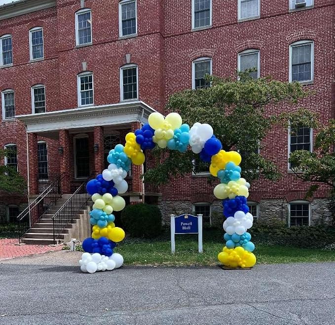 153Pcs Royal Blue and Yellow Balloon Garland Arch Kit - Image 6