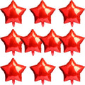 18 Inch Red Star Balloons, Aluminum Foil Balloon Mylar Balloon by MEETINGU