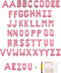 58 PCS Letter Balloons Alphabet Letters 2 Sets A- Z & 1 Sets AEIOU 16 by buynow