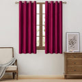 Luxury Ruby Red Velvet Curtain Drapes by ModernShinyVelvetCurtains