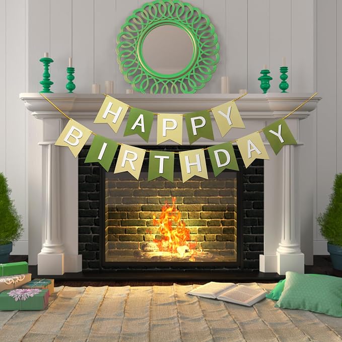 Happy Birthday Banner Birthday Party Banner NO DIY Happy Birthday Sign | - Image 7
