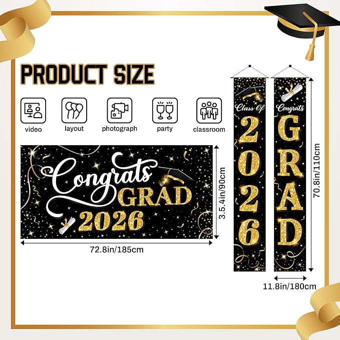 Class of 2026 Graduation Decorations - Image 2