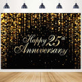Happy 25th Anniversary Backdrop by Ayayiya