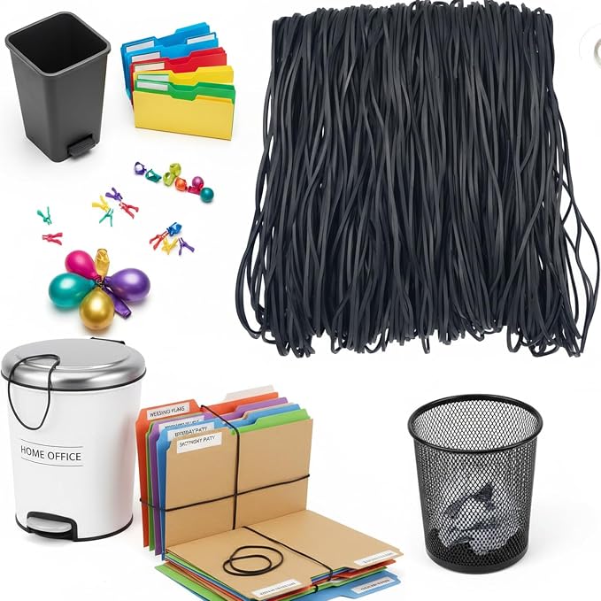 Rubber Bands Large for Balloon Arches 270pcs Size117A Stretchy Elastic Band | - Image 2