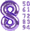 Purple 8 Balloon by IWERP