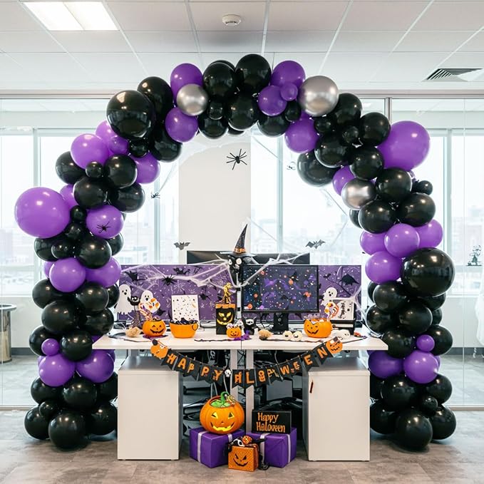 Black and Purple Balloons - Image 3