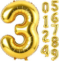 40 Inch Gold Number 3 Foil Balloon by Unknown