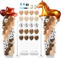 Kasyat 2 Sets Cowboy Birthday Party Balloon Column Stand Kit Western Party by Kasyat
