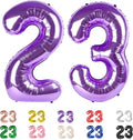 23 Balloon Numbers 40Inch for 23 32 Men Women Birthday Decorations, Inflation by Mluchee