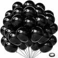 Black Latex Balloons by Hiquaty