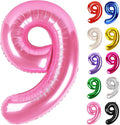 Pink Number 9 Balloon 40 Inch by IWERP
