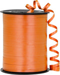 Orange Ribbon - 500 Yard Crimped Curly Orange Curling Ribbon by OMISELIO