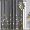 Curtain for Sliding Glass Door 100W x 108L Inch Blackout Curtain by ESTELARTEXTILER