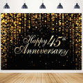 Happy 45th Anniversary Backdrop by Ayayiya