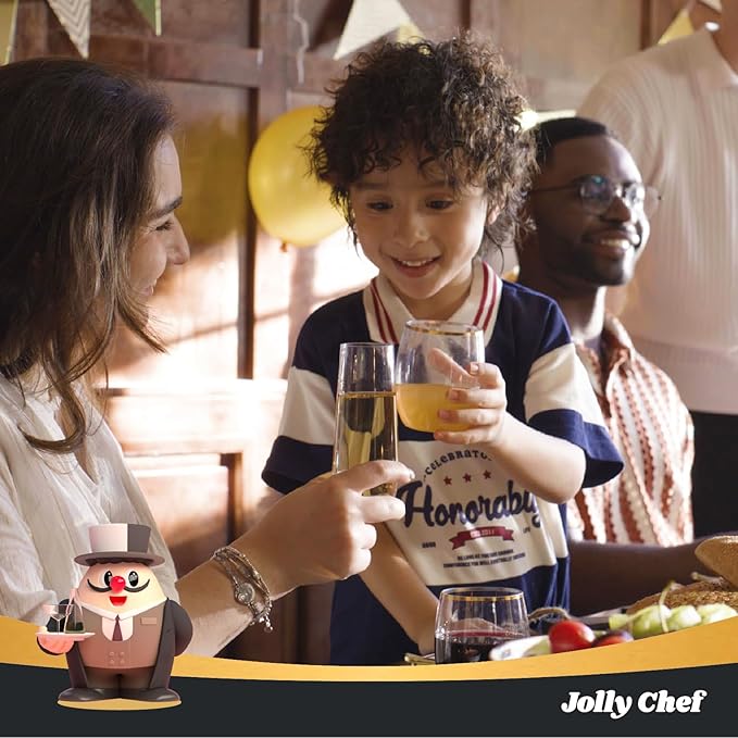 JOLLY CHEF 12 oz 40 Pack Gold Plastic Wine Glasses Stemless, Shatterproof, Unbreakable, Crystal, Disposable Plastic Wine Cups for Party, Halloween, Christmas