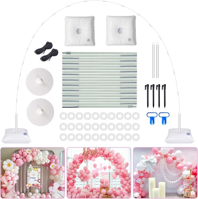 Balloon Arch Kit, 7.4ft Balloon Arch Stand Frame by Chamvis