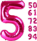 Hot Pink 5 Balloon by IWERP