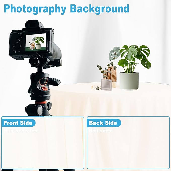 Ivory Photography Backdrop for Photoshoot, 5x7 FT | Versatile Studio Photo - Image 2