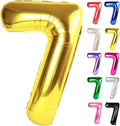 Gold Number 7 Balloon 40 Inch by IWERP